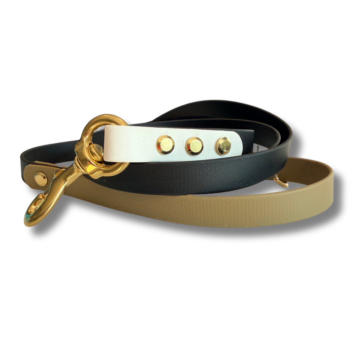 Black Tie Biothane® Waterproof Dog Leash