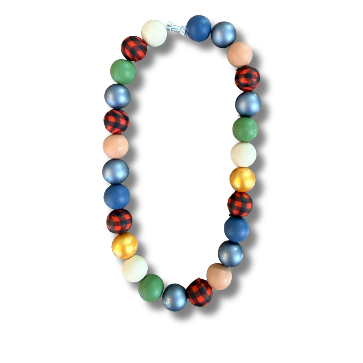 Sweater Weather Beaded Dog Necklace