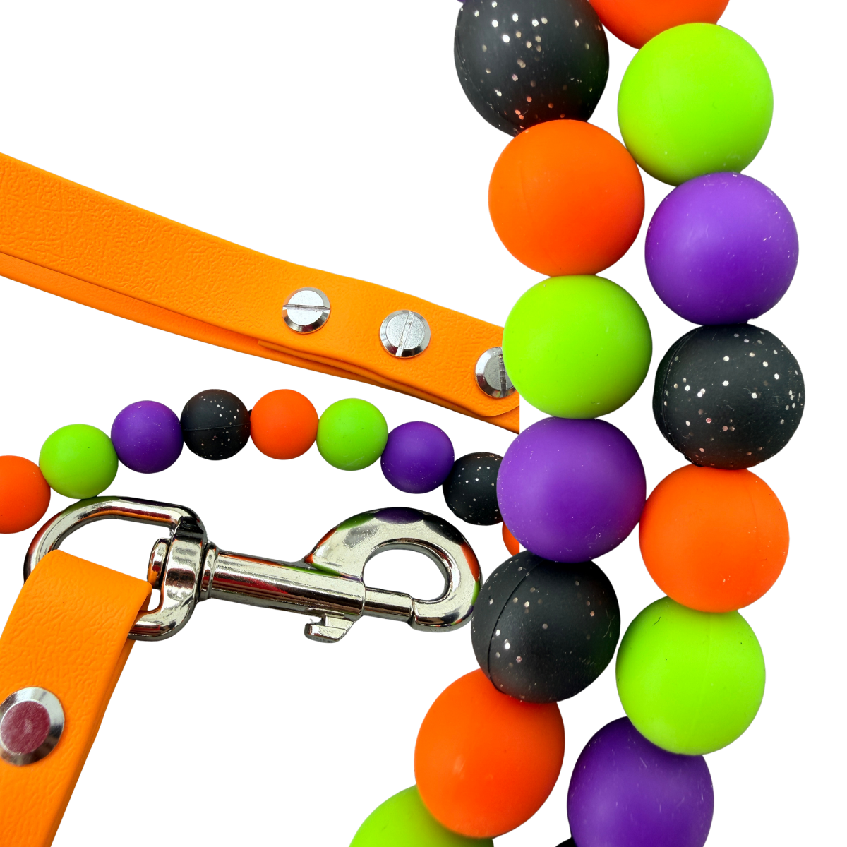 Trick or Treat Waterproof Beaded Dog Leash