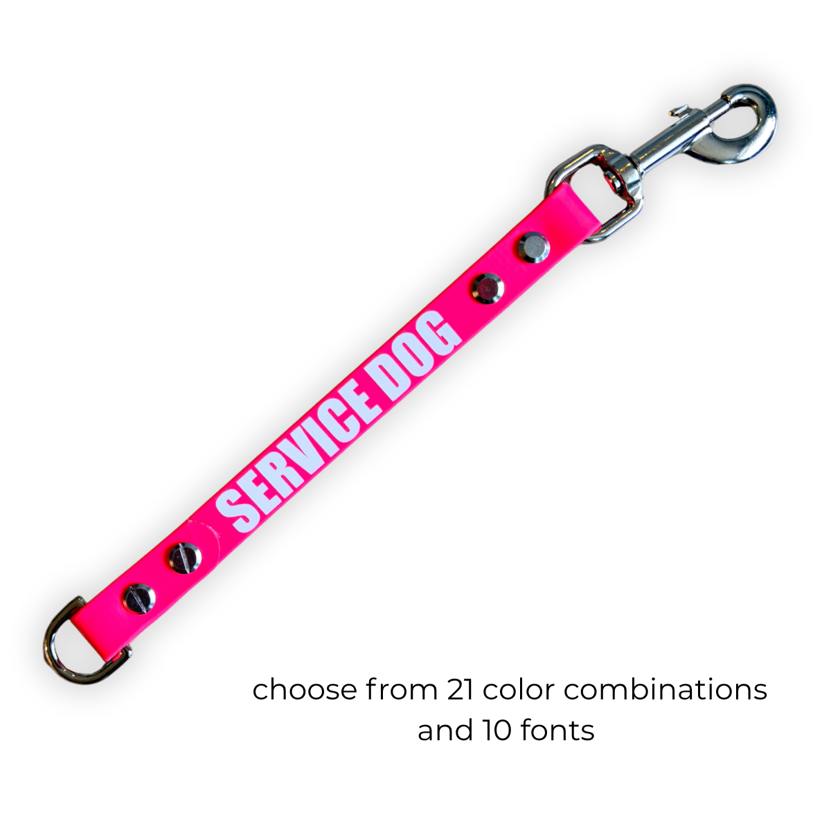 Service Dog Biothane® Leash Extender | Leash Wrap Alternative