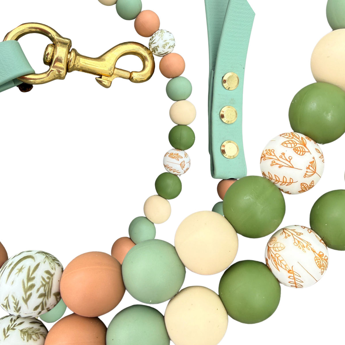 Sagewood Waterproof Beaded Dog Leash