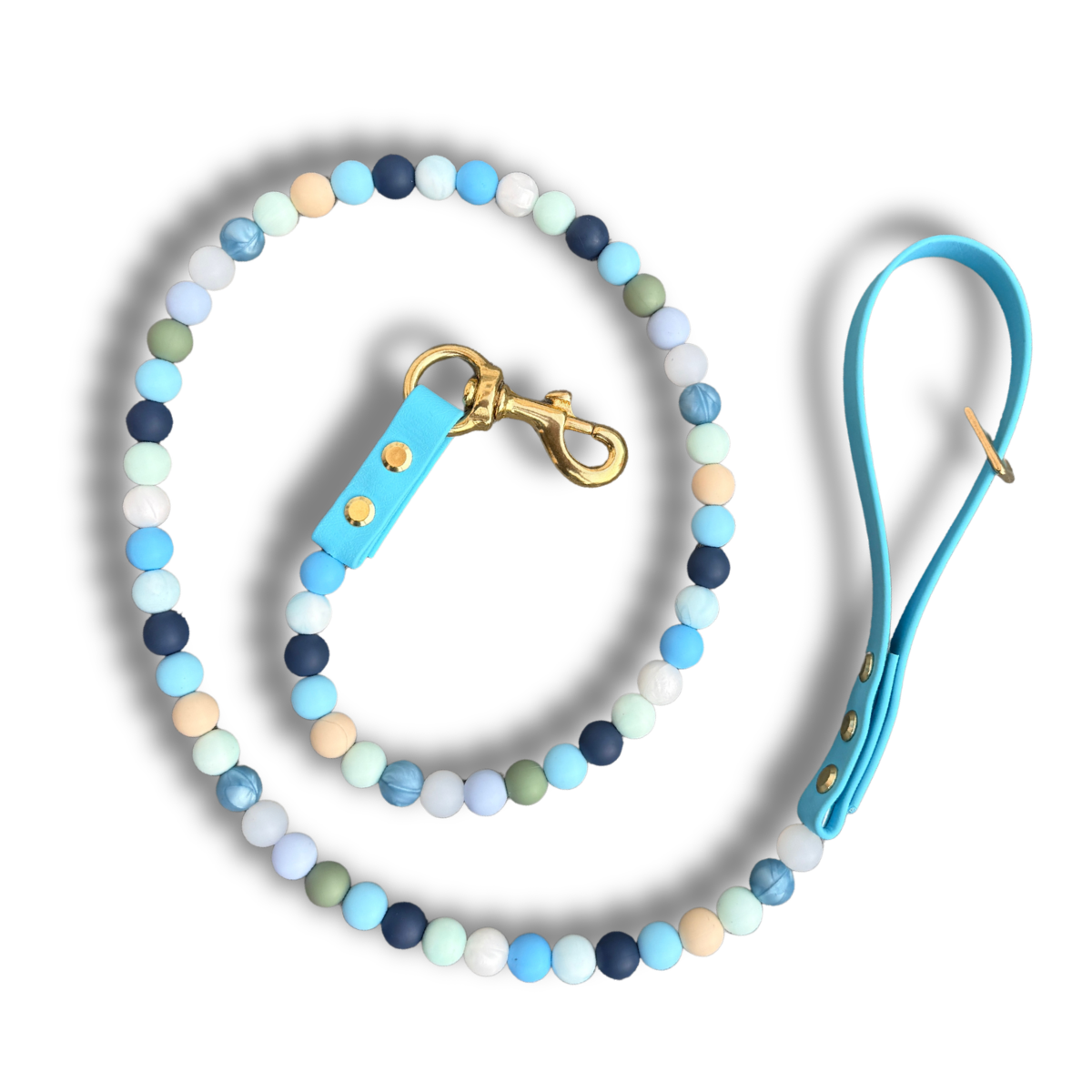 Seaglass Waterproof Beaded Dog Leash