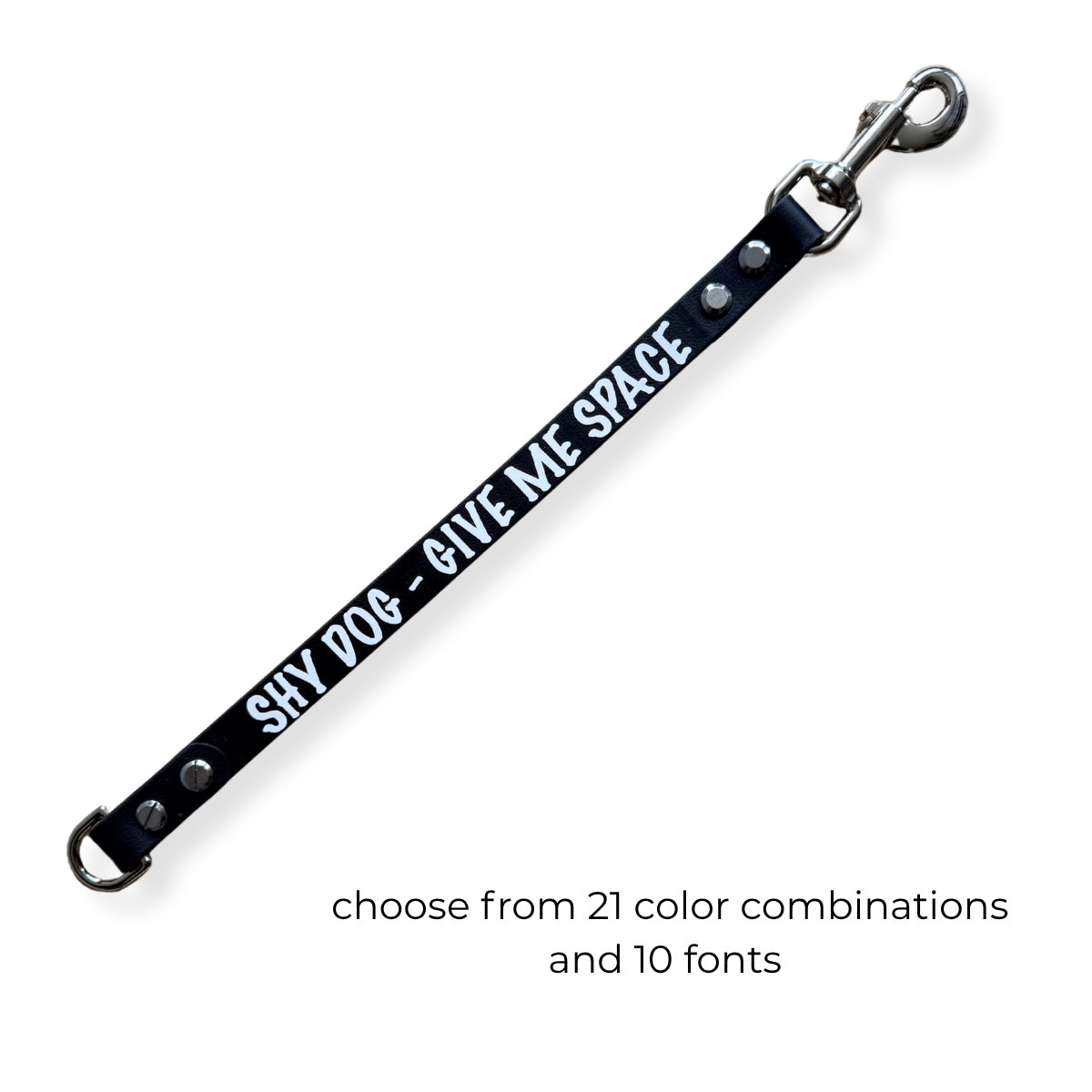 Shy Dog Biothane® Leash Extender | Leash Wrap Alternative
