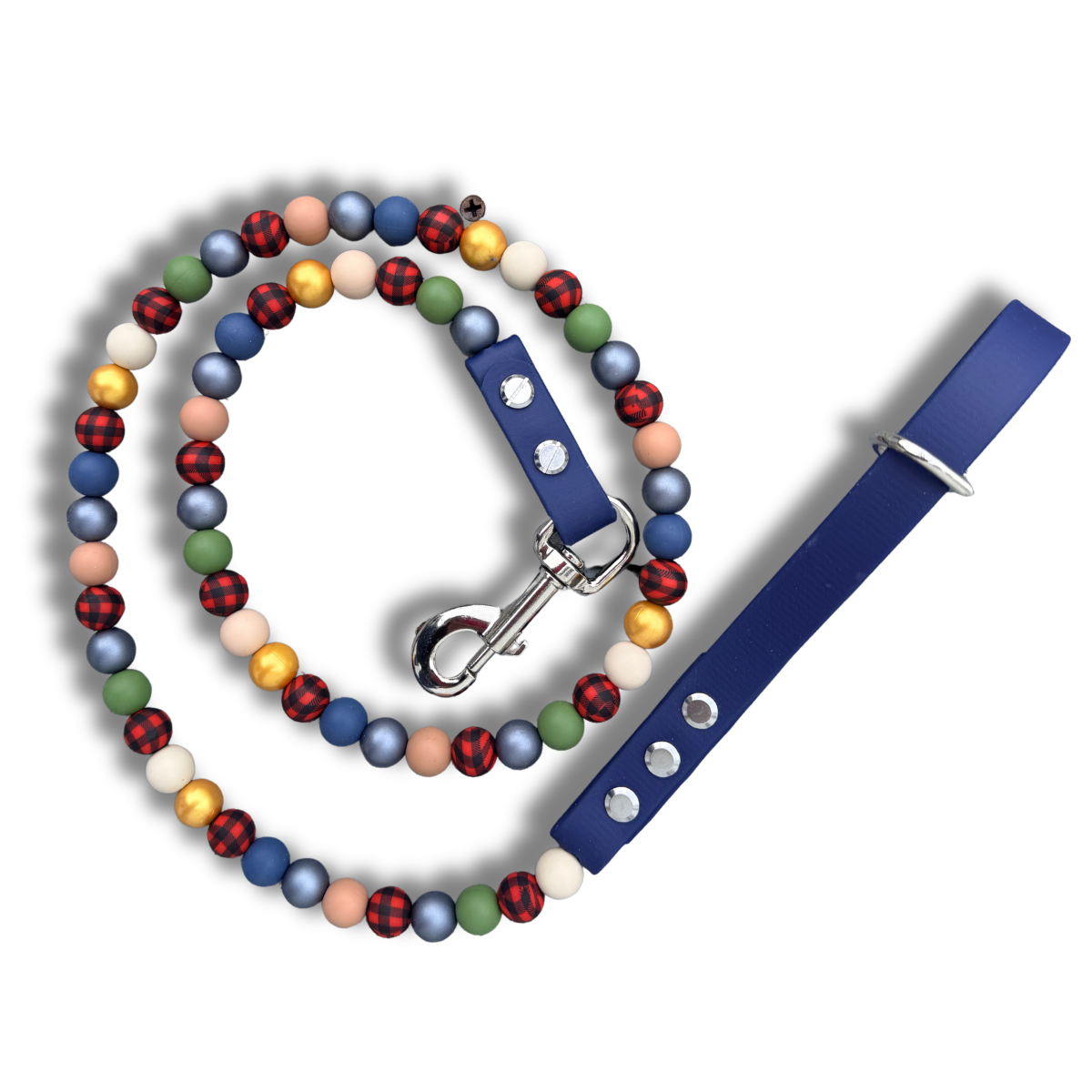 Sweater Weather Waterproof Beaded Dog Leash